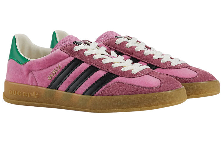 (WMNS) adidas originals x GUCCI Gazelle Classic Casual Skateboarding Shoes 707864-9STU0-5960