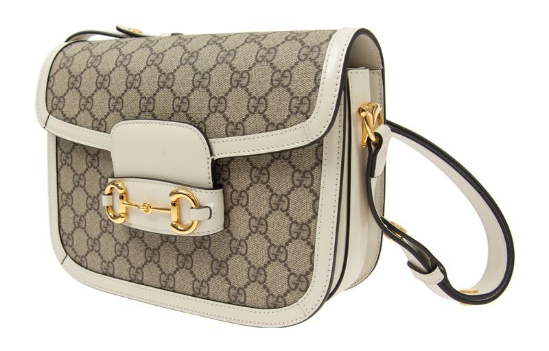 (WMNS) GUCCI 1955 SeriesButton Single Shoulder Bag White 602204-92TCG-9761