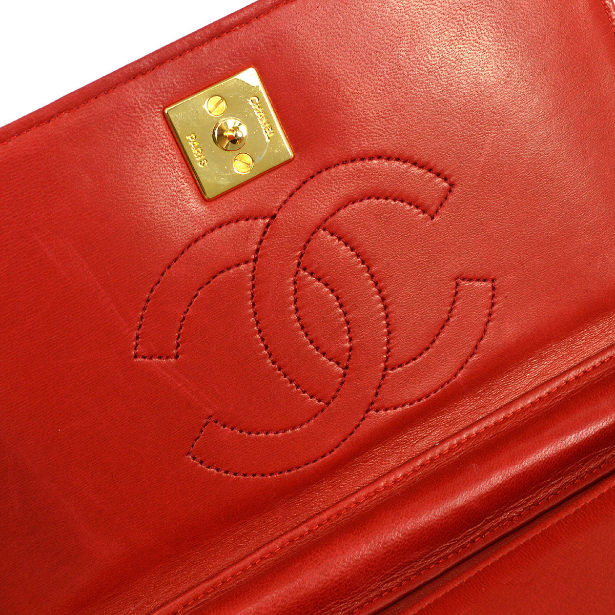 CHANEL * 1986-1988 Mini Pushlock Full Flap