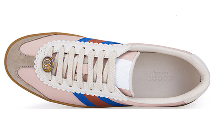 (WMNS) GUCCI G74 Web Casual Shoes Pink Blue 624484-0PV20-9561