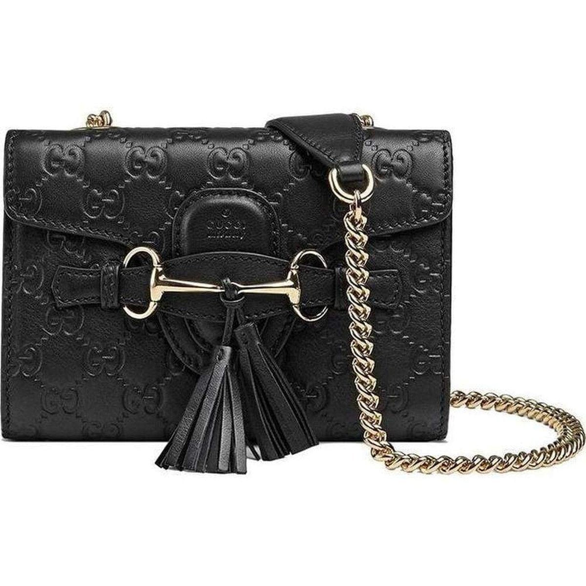 Gucci-Emily Guccissima Mini Shoulder Bag - Runway Catalog