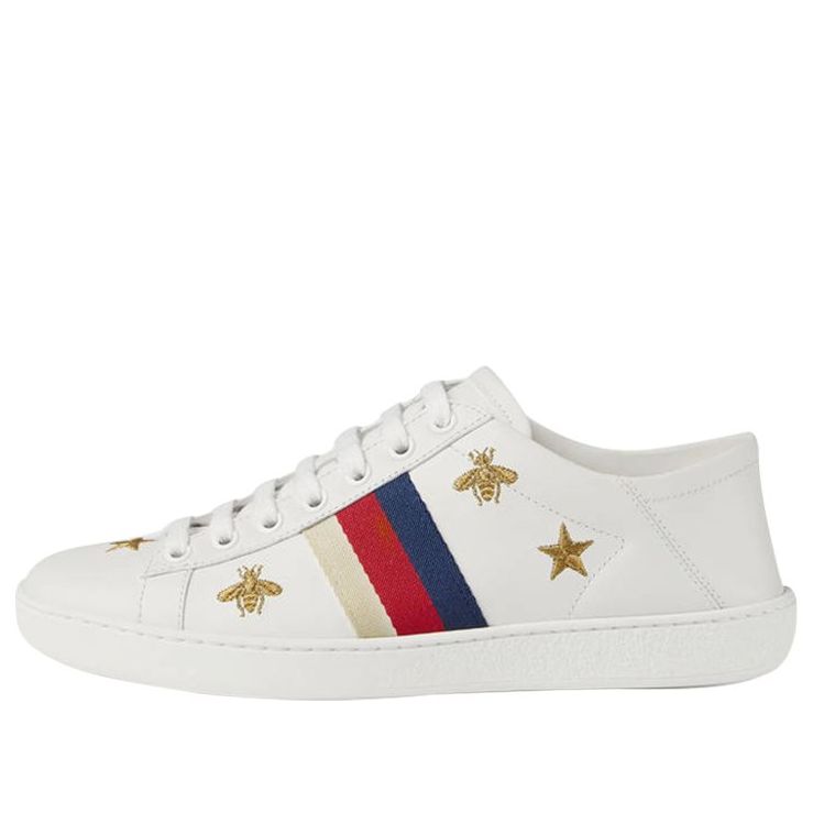 (WMNS) Gucci Ace 'Bees and Stars' 498205-AXWQ0-9098